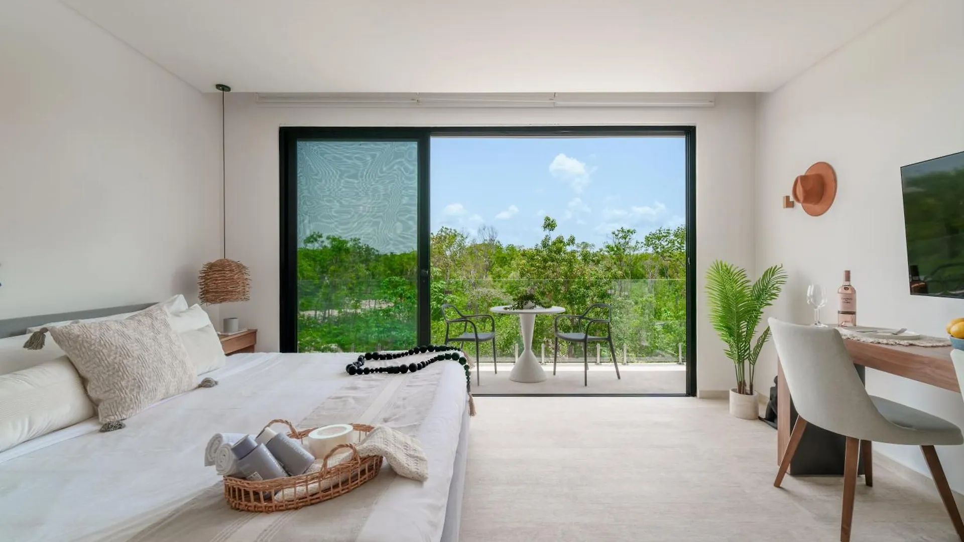 דירה טולום Tropical Jungle At Central Lagunas - Panoramic Pool & Gym